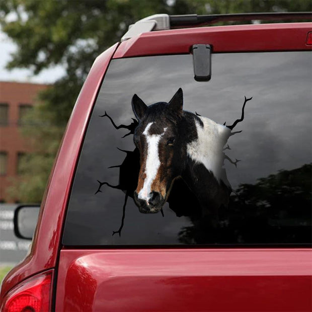 Horse Crack Car Sticker Cattle Lover (9)