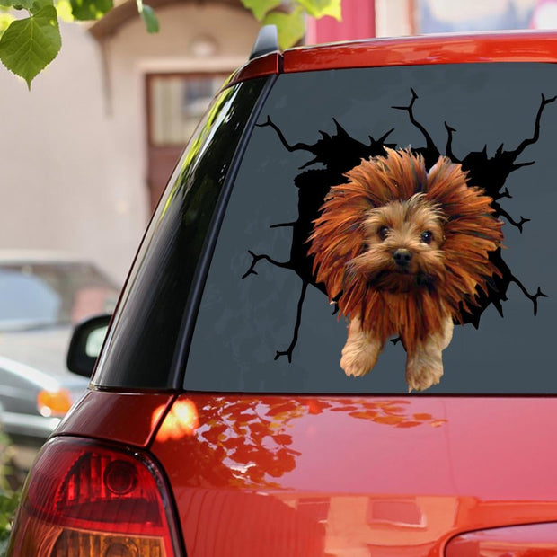 Yorkshire Terrier Car Sticker Lover 5