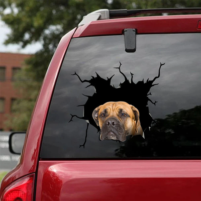 ES01 BullMastiff Car Stickers