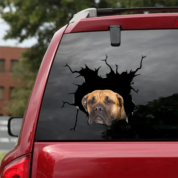 ES01 BullMastiff Car Stickers